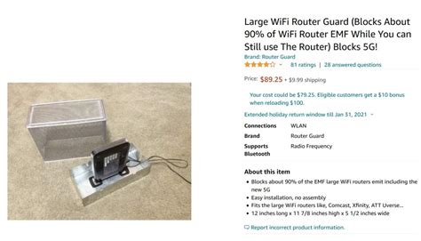 5g death tower metal mesh router box|Conspiracy Theorists Buy Faraday Cages to Block 5G .